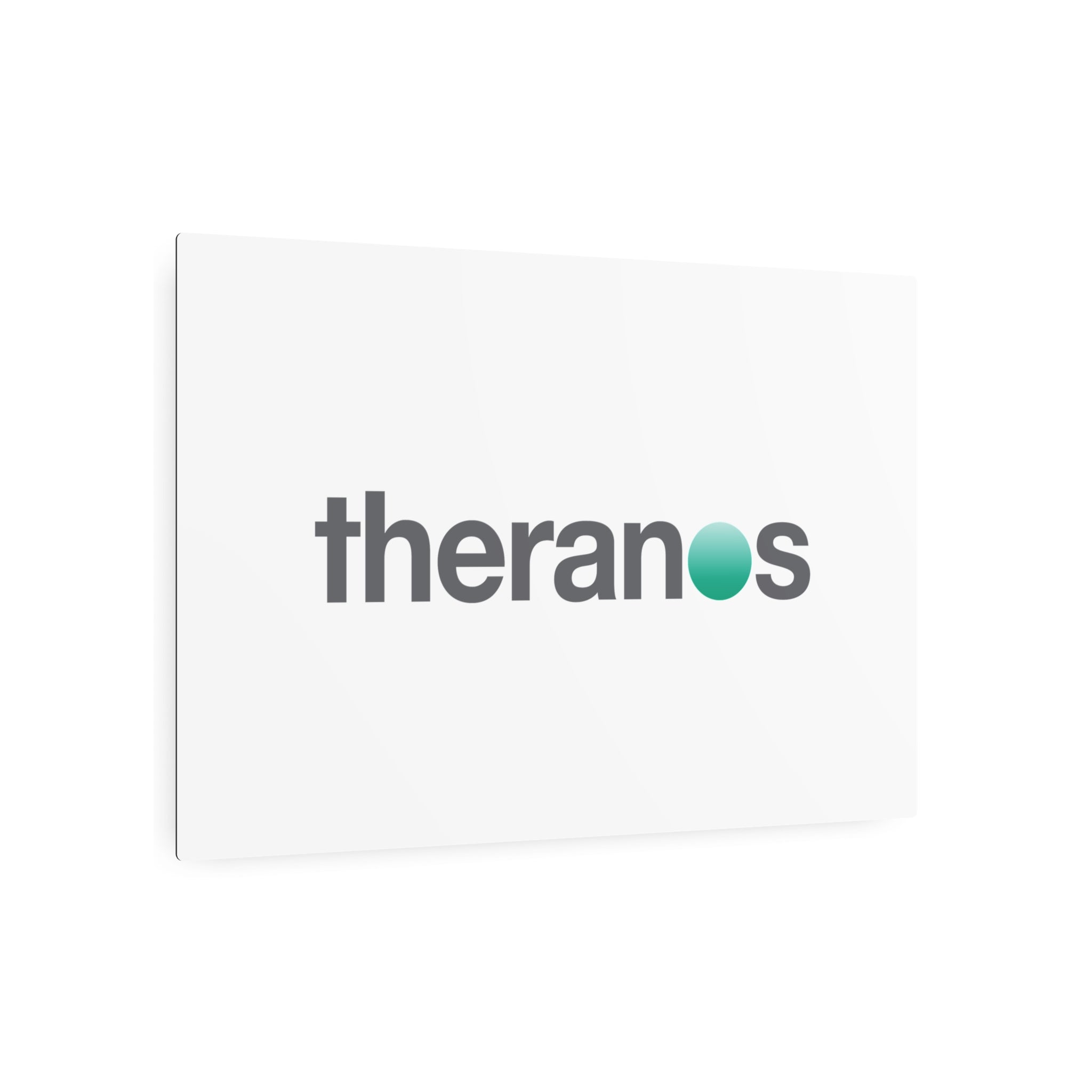 Theranos Inc. Metal Sign