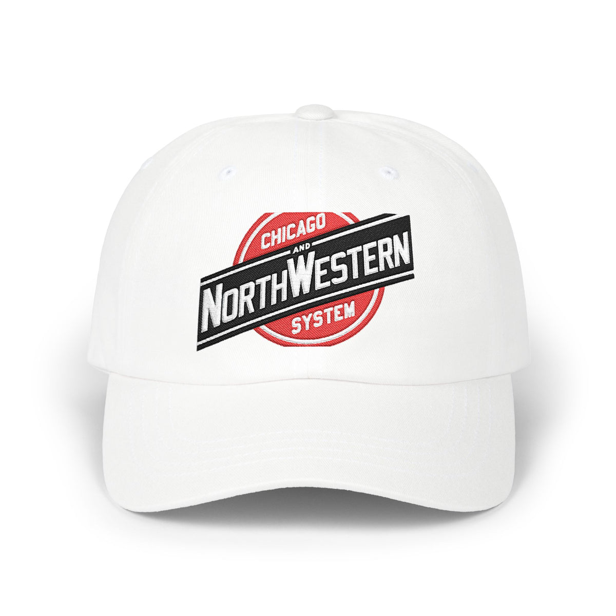 Chicago and North Western Railway Embroidered Dad Cap Hat