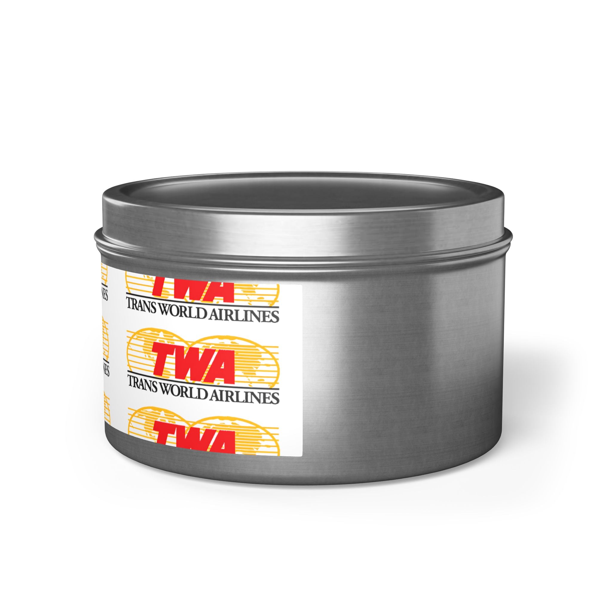 Trans World Airlines (TWA) Tin Candle