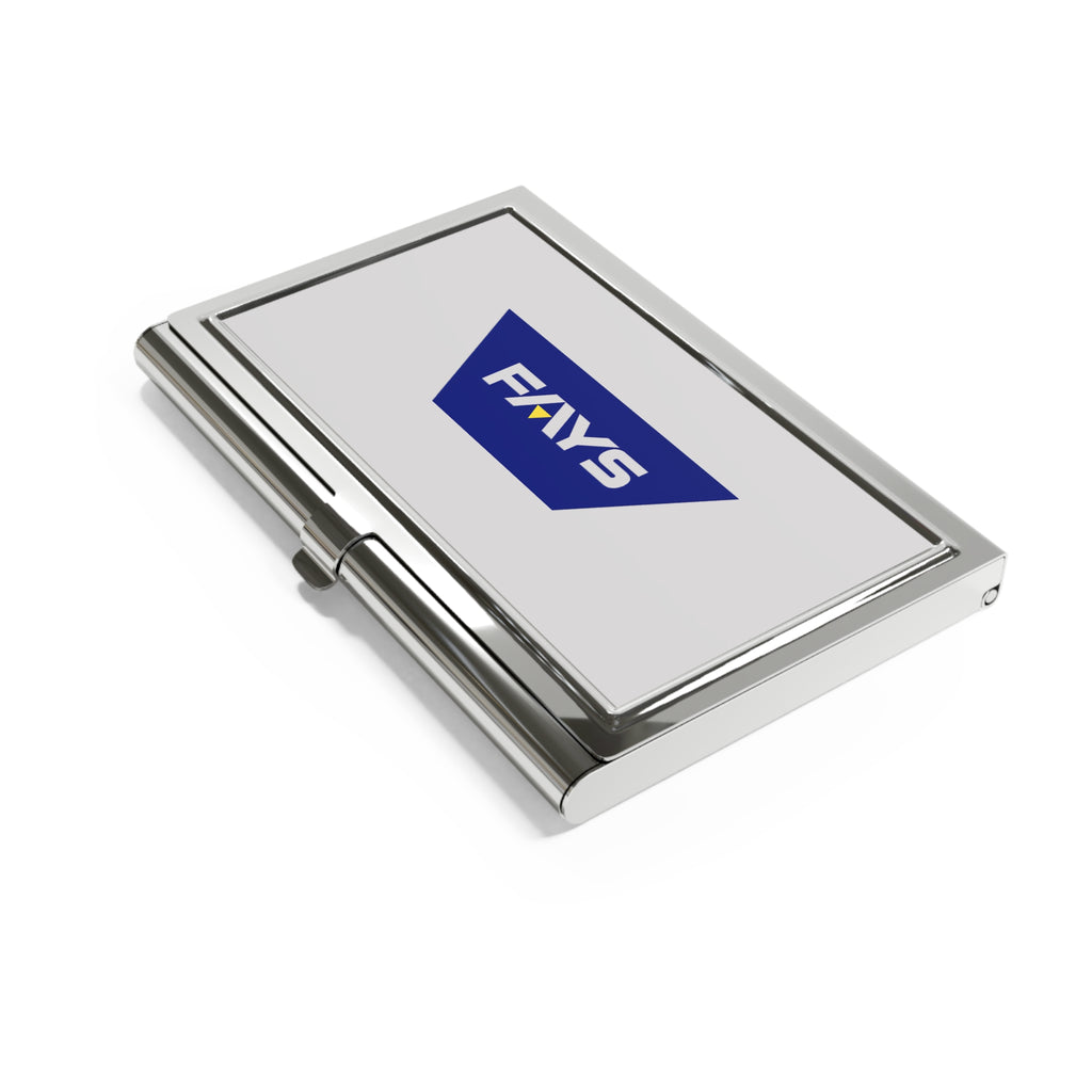 Fay's Drug Metal Business Card Holder