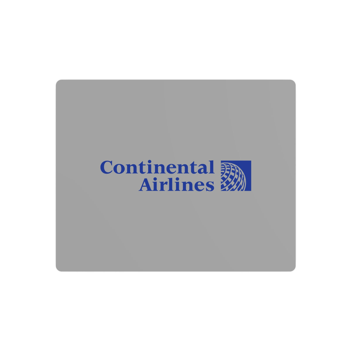 Continental Airlines Metal Sign