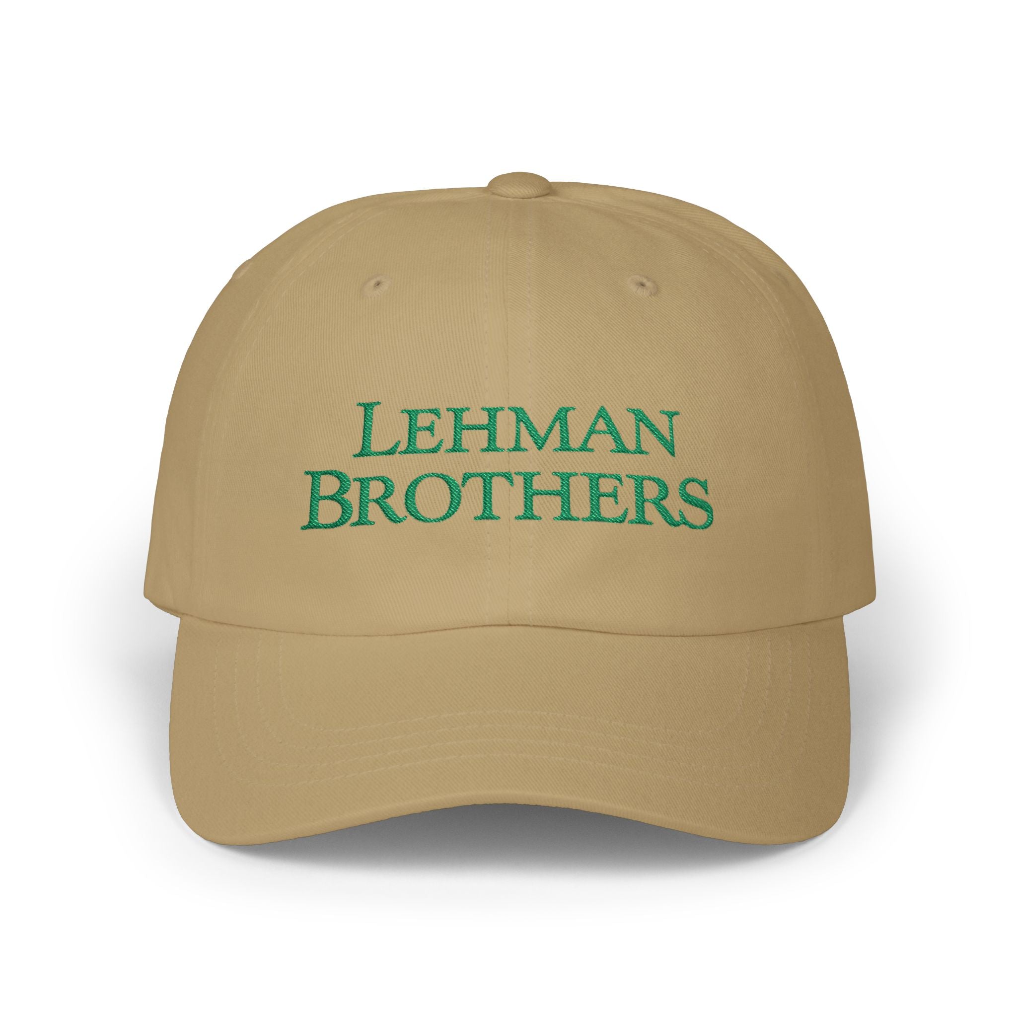 Lehman Brothers Embroidered Dad Cap Hat