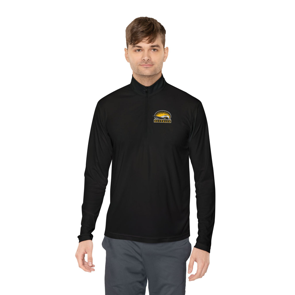Bombardier JetTrain Unisex Quarter Zip Pullover
