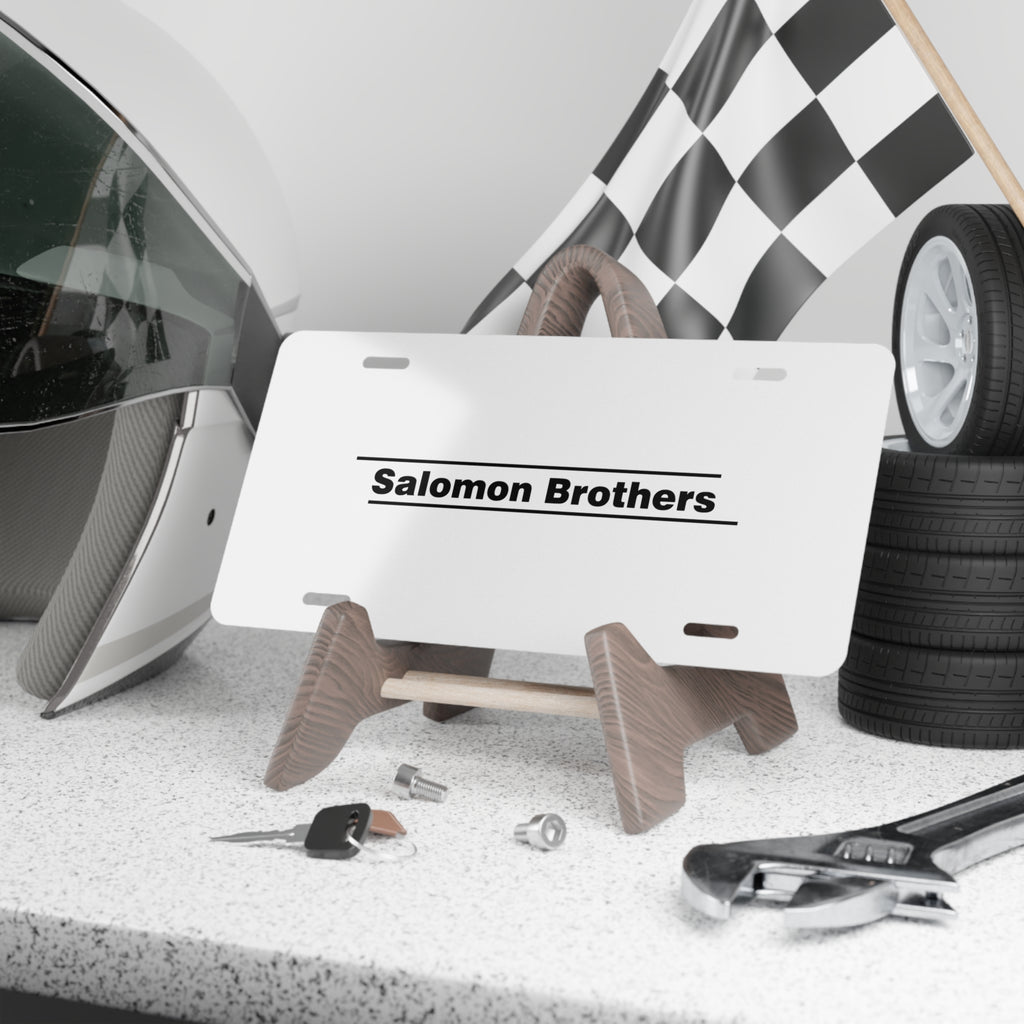 Salomon Brothers Vanity License Plate