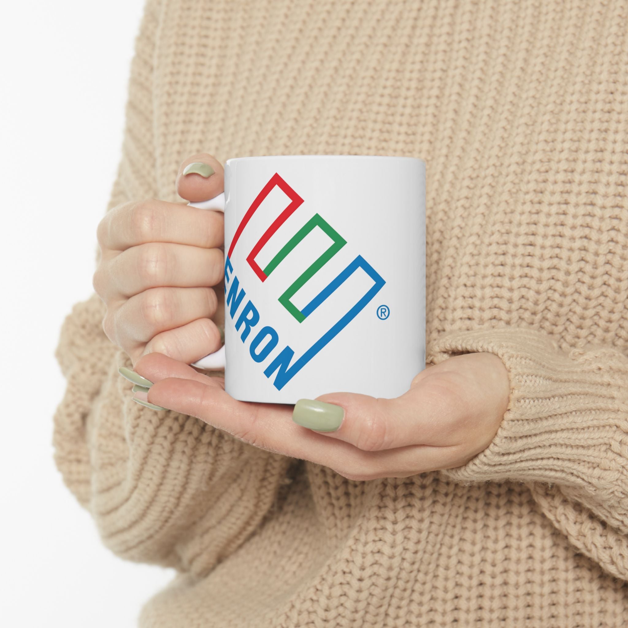 Enron Ceramic Coffee Mug
