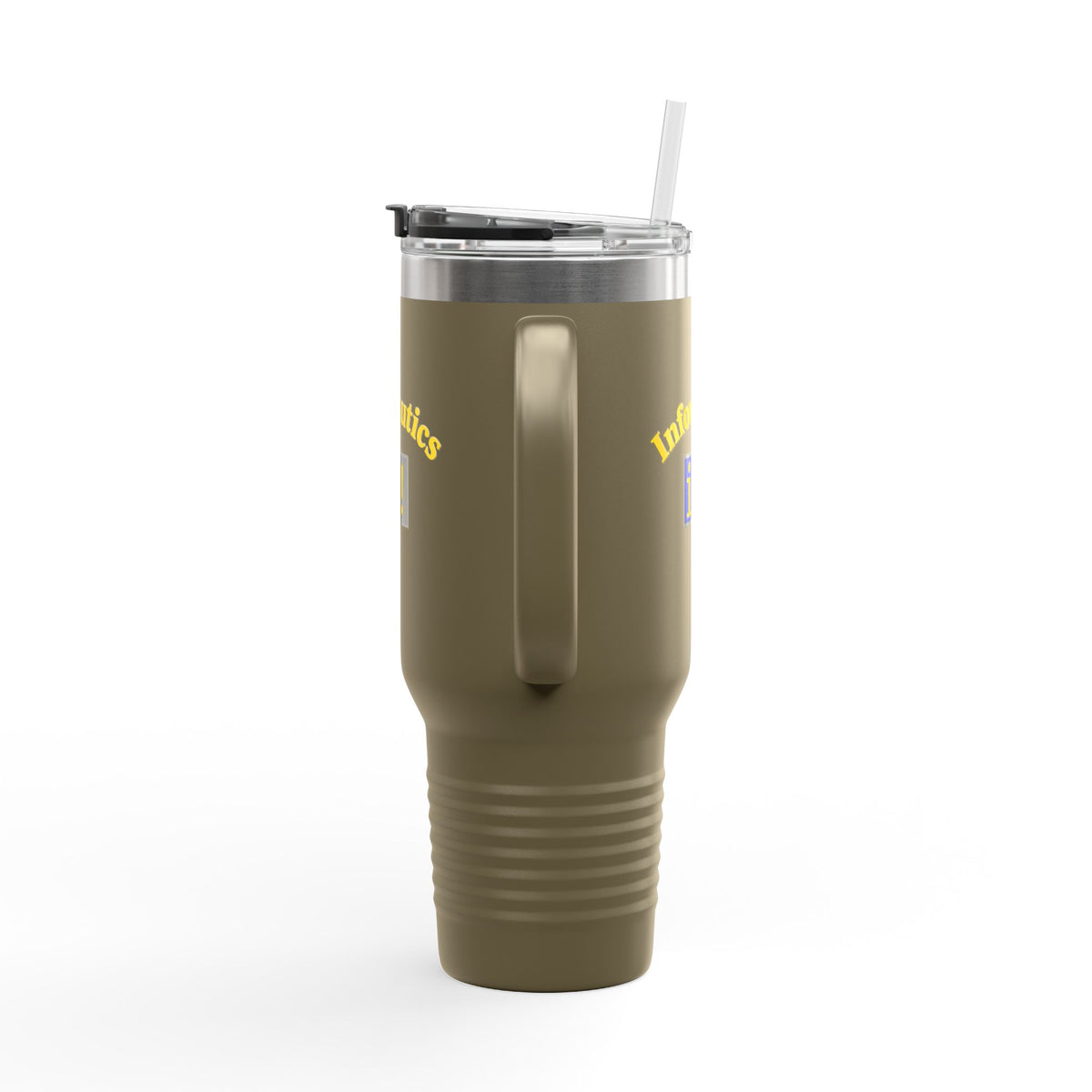 Infonautics 40oz Insulated Travel Mug Stainless Tumbler