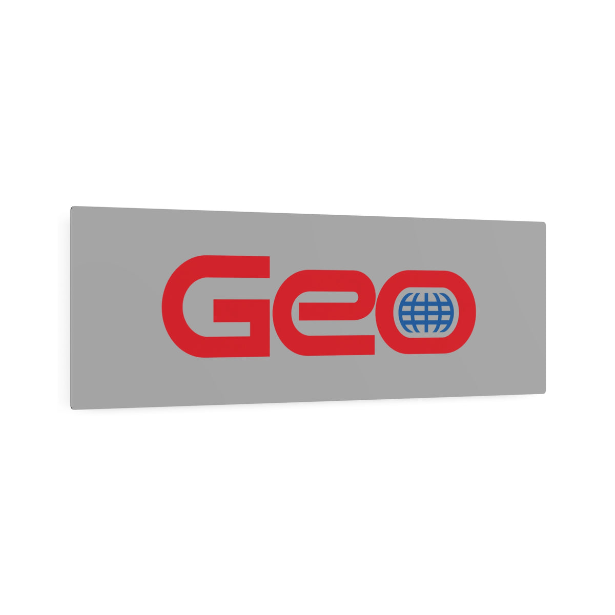 Geo Metal Sign