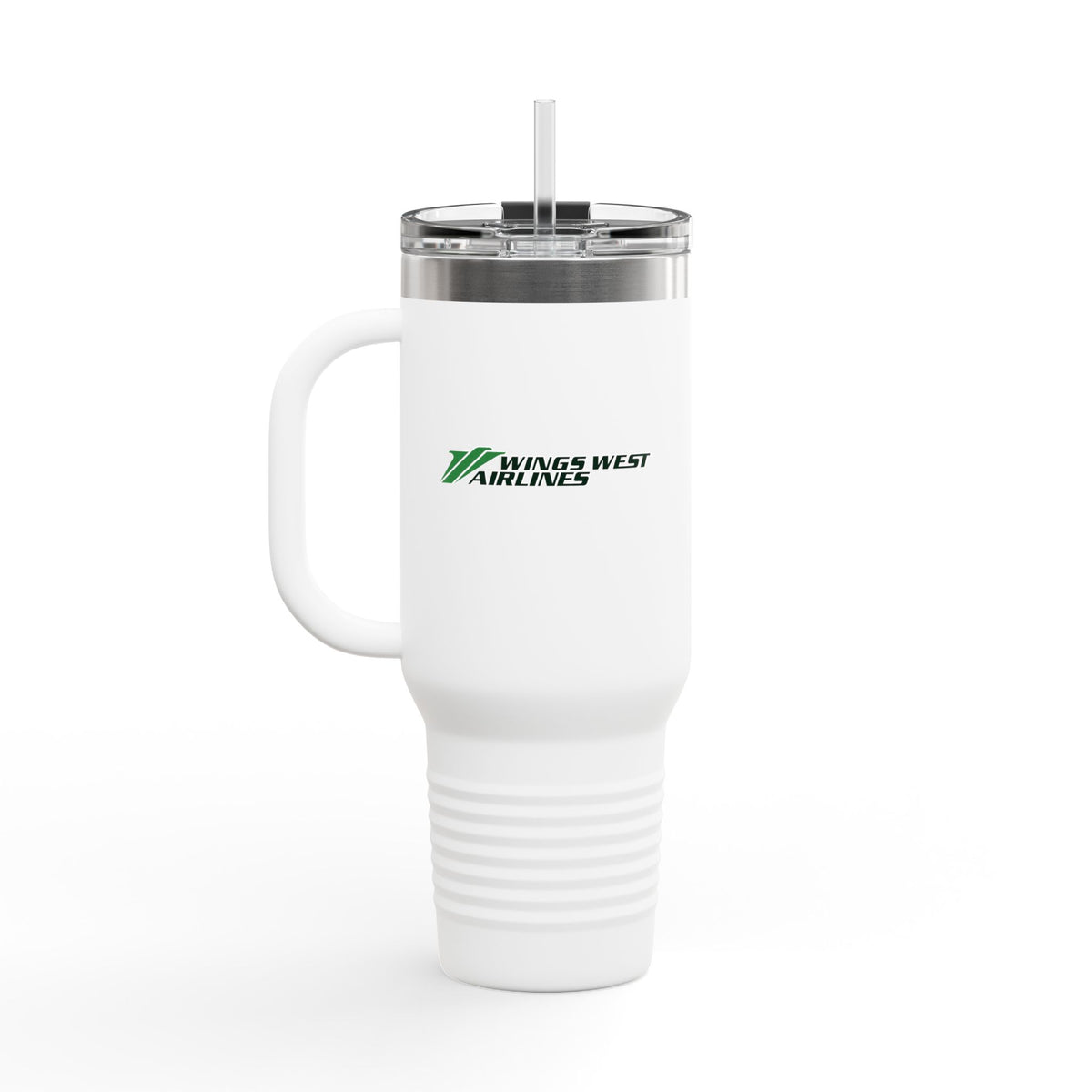 Wings West Airlines 40oz Insulated Travel Mug Stainless Tumbler