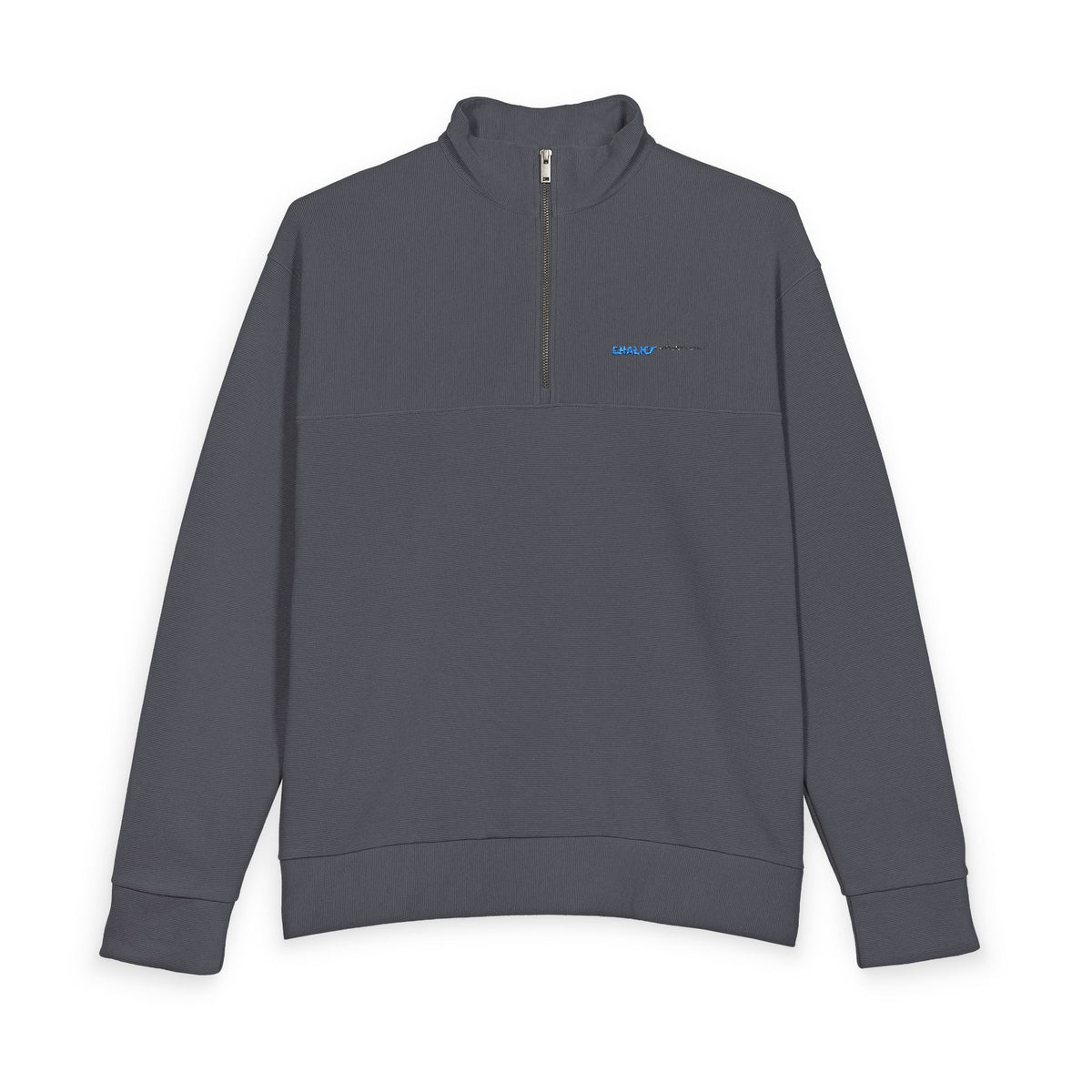 Chalk's International Airlines Heavy Knit Quarter-Zip Sweatshirt