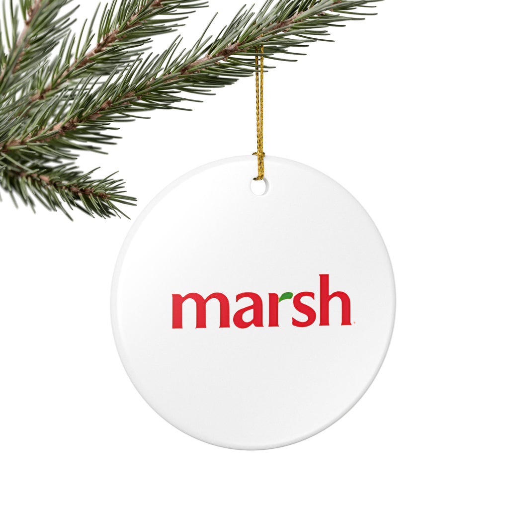 Marsh Supermarkets Ceramic Ornament