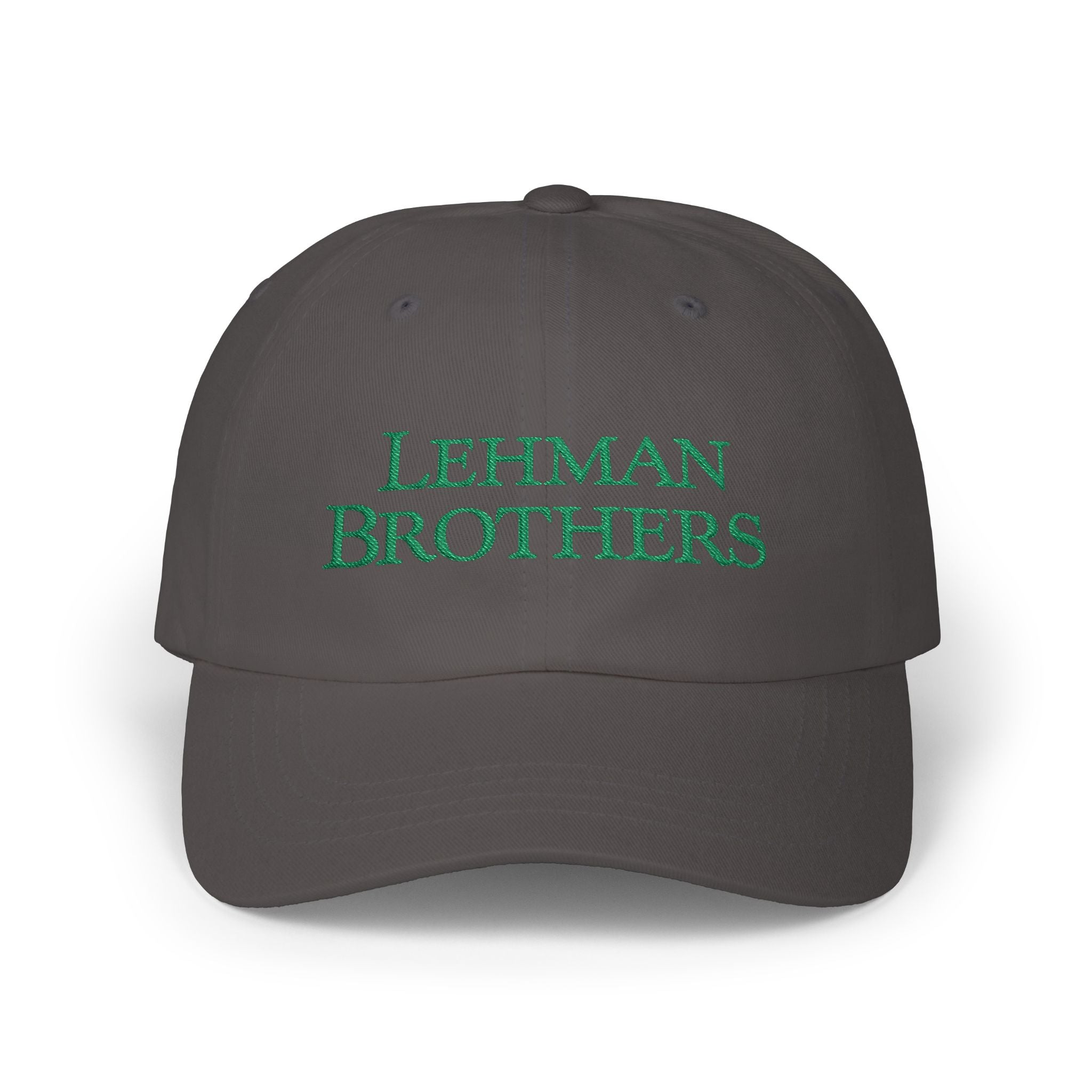 Lehman Brothers Embroidered Dad Cap Hat
