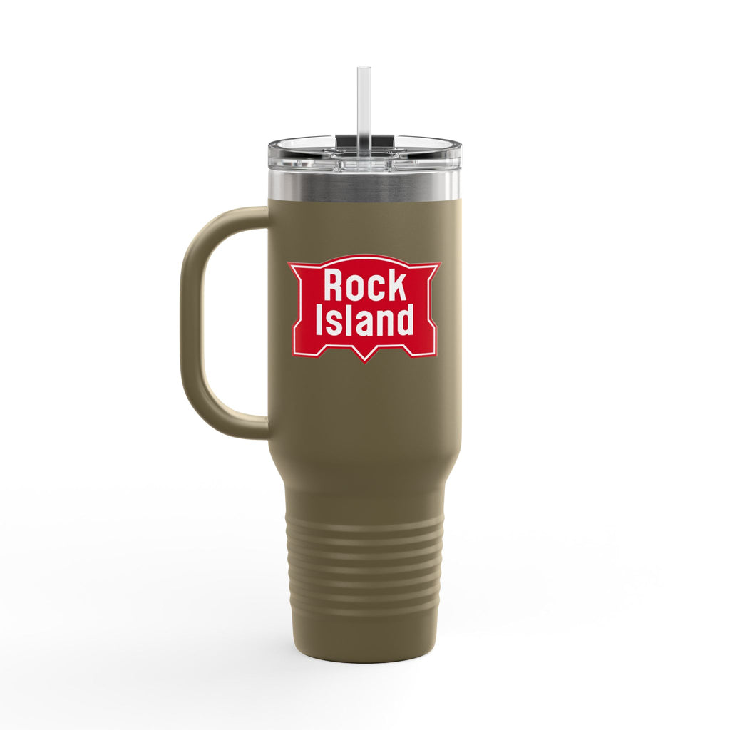 Chicago, Rock Island and Pacific Railroad 40oz Insulated Travel Mug Stainless Tumbler