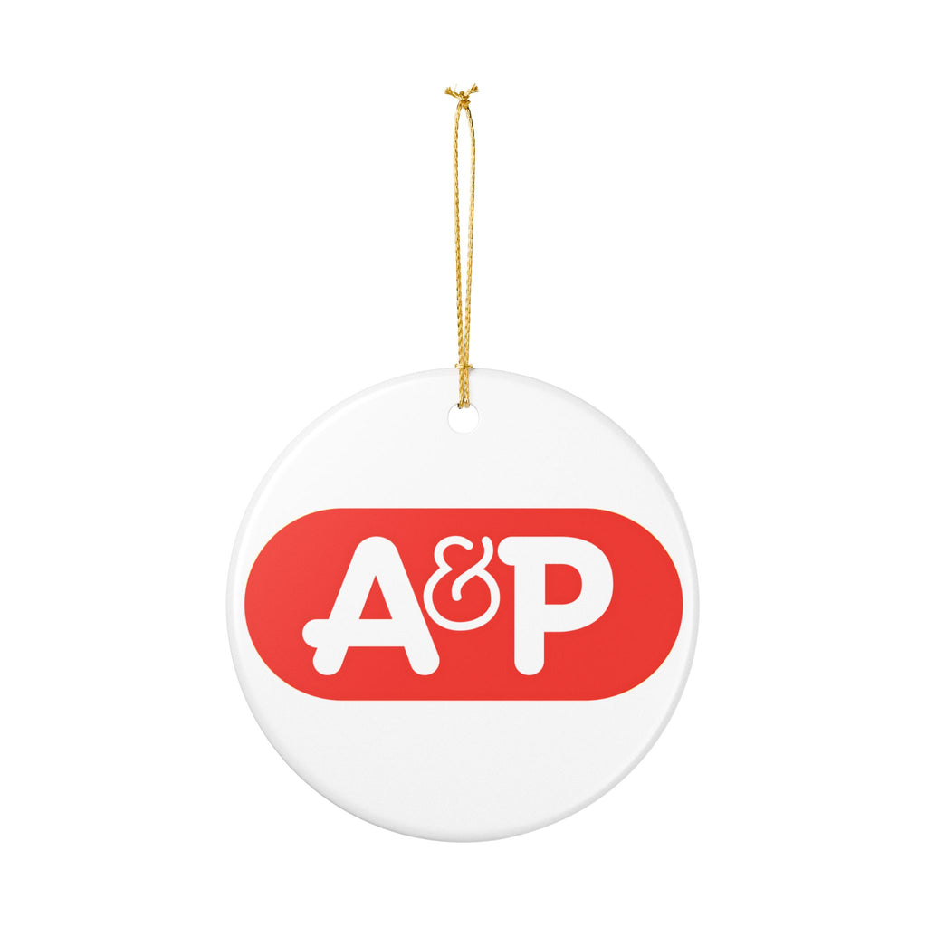 The Great Atlantic & Pacific Tea Company (A&P) Ceramic Ornament