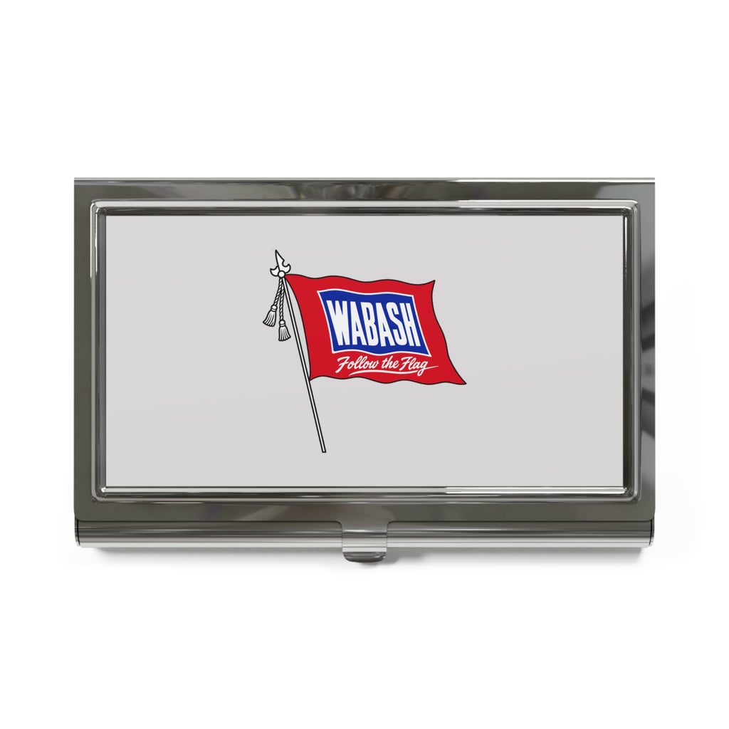 Wabash Railroad Metal Business Card Holder