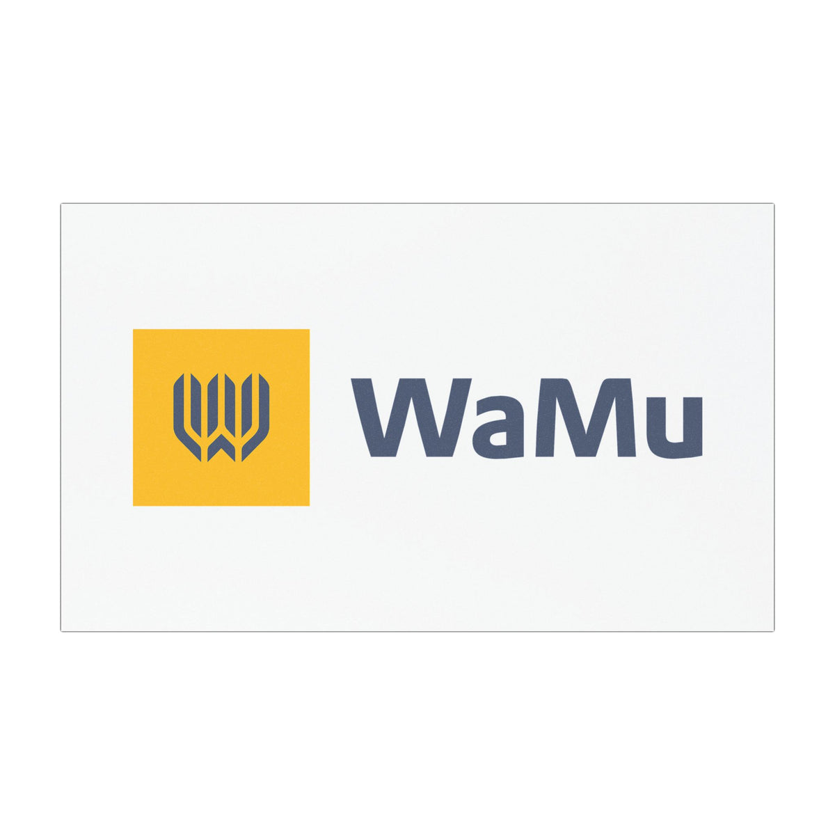 Washington Mutual (WaMu) Car Magnet