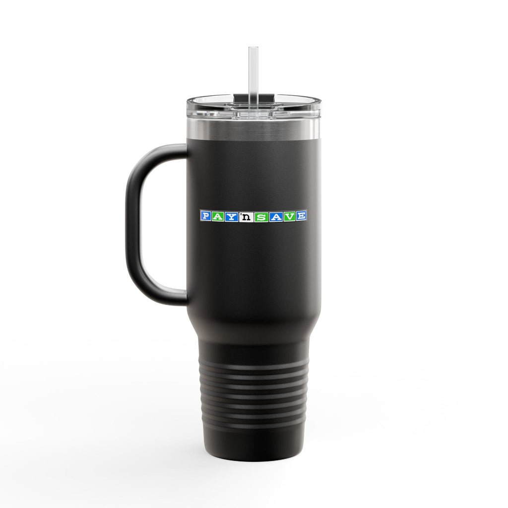 Pay 'n Save 40oz Insulated Travel Mug Stainless Tumbler