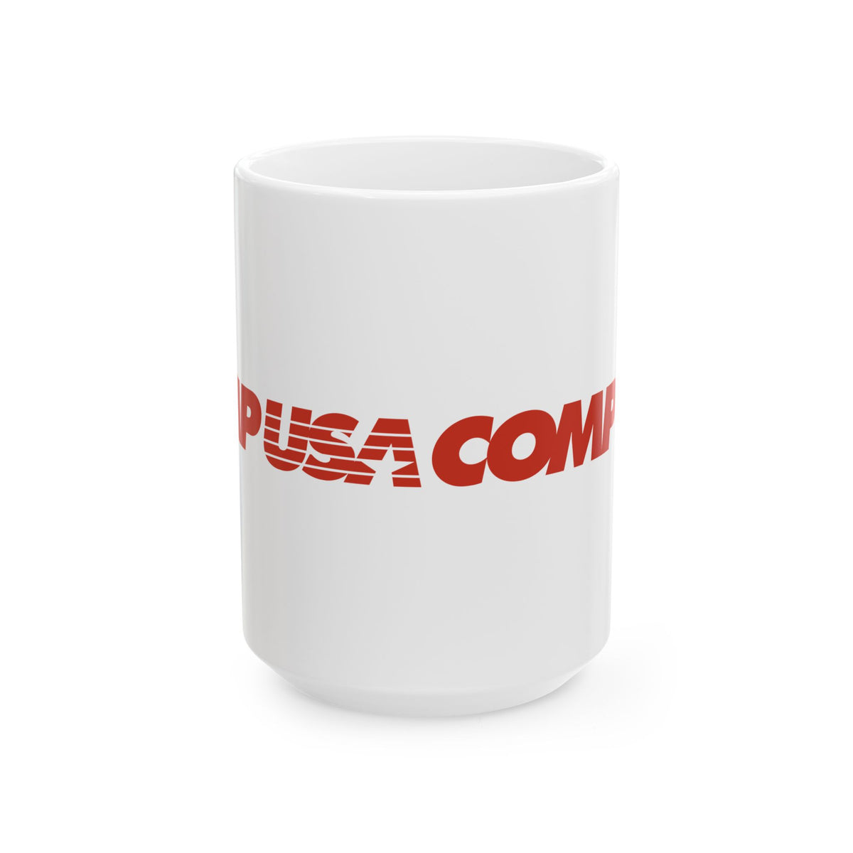 CompUSA Ceramic Coffee Mug