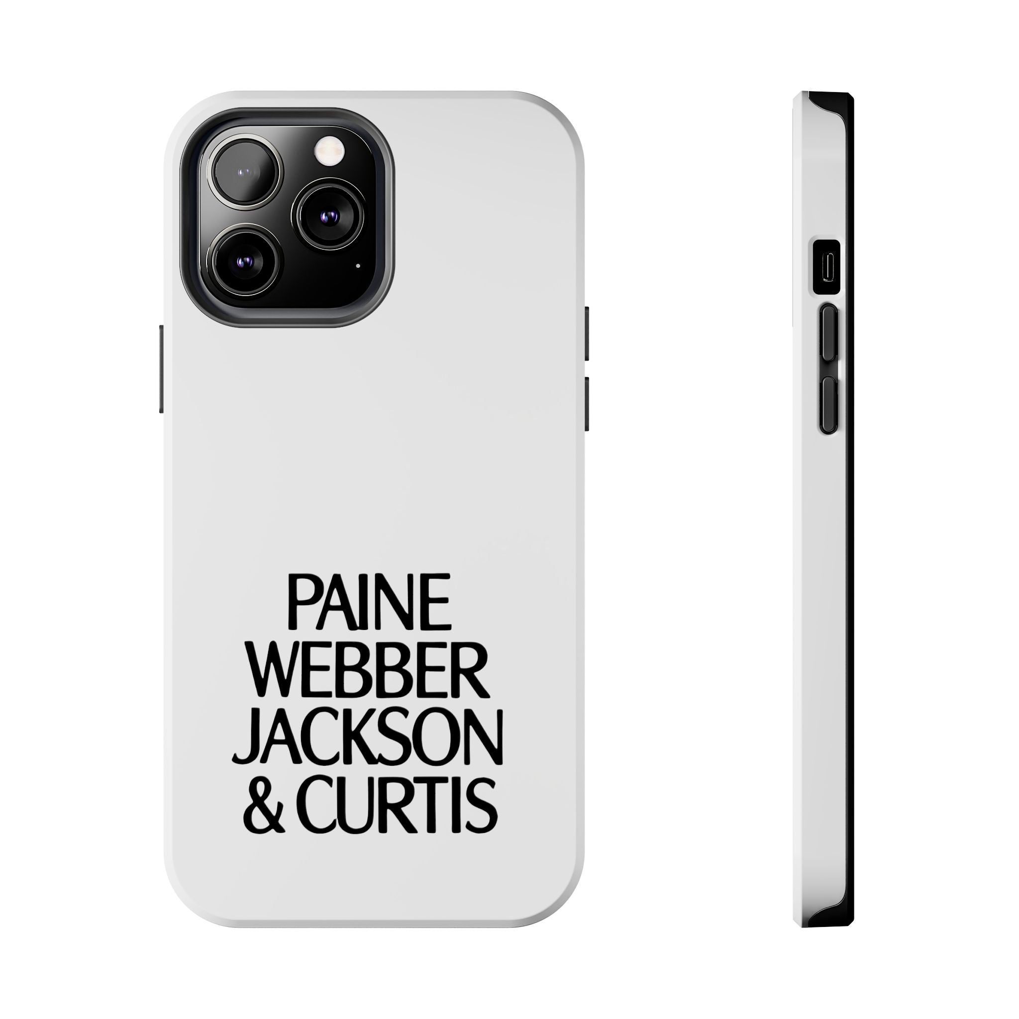 Paine Webber Jackson & Curtis Tough Phone Case