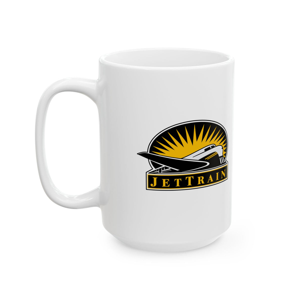 Bombardier JetTrain Ceramic Coffee Mug