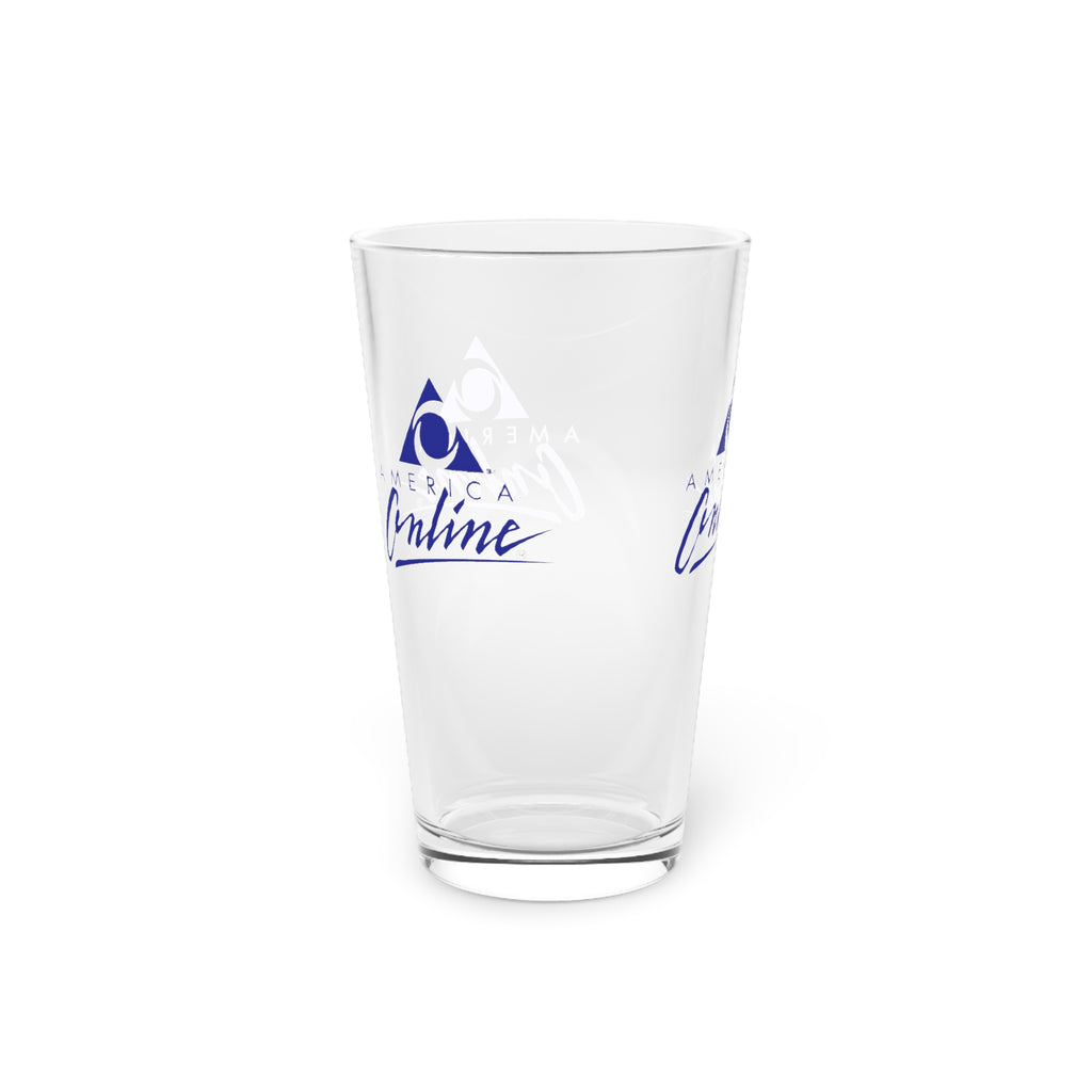 America Online (AOL) 16oz Pint Glass
