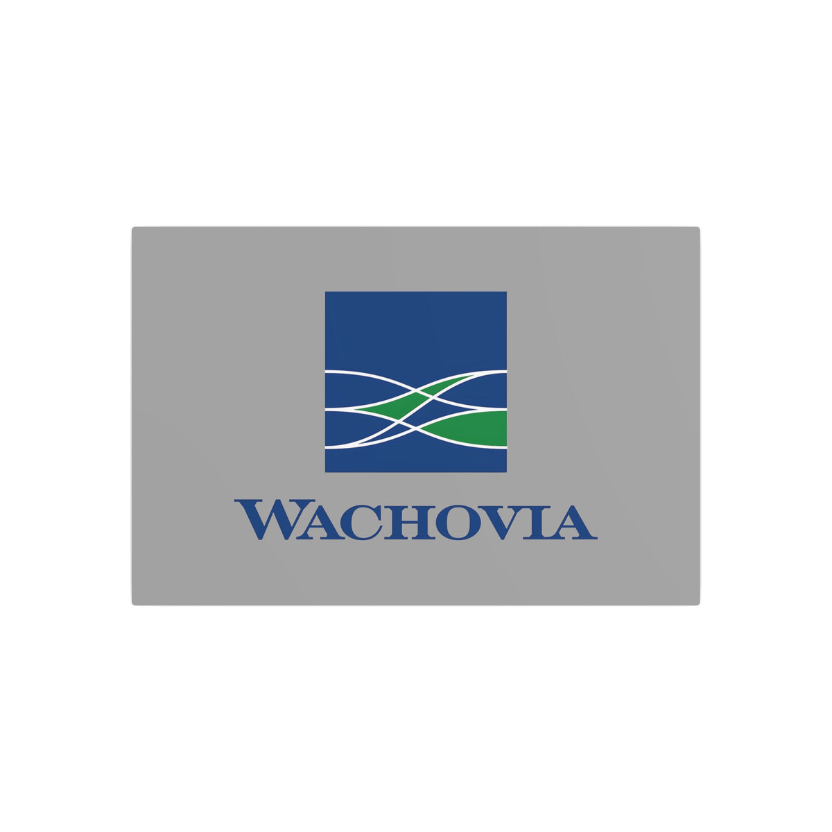 Wachovia Metal Sign