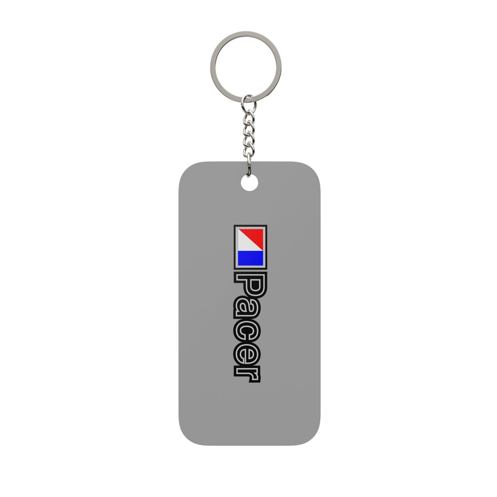 Pacer International Double-Sided Keychain Charm