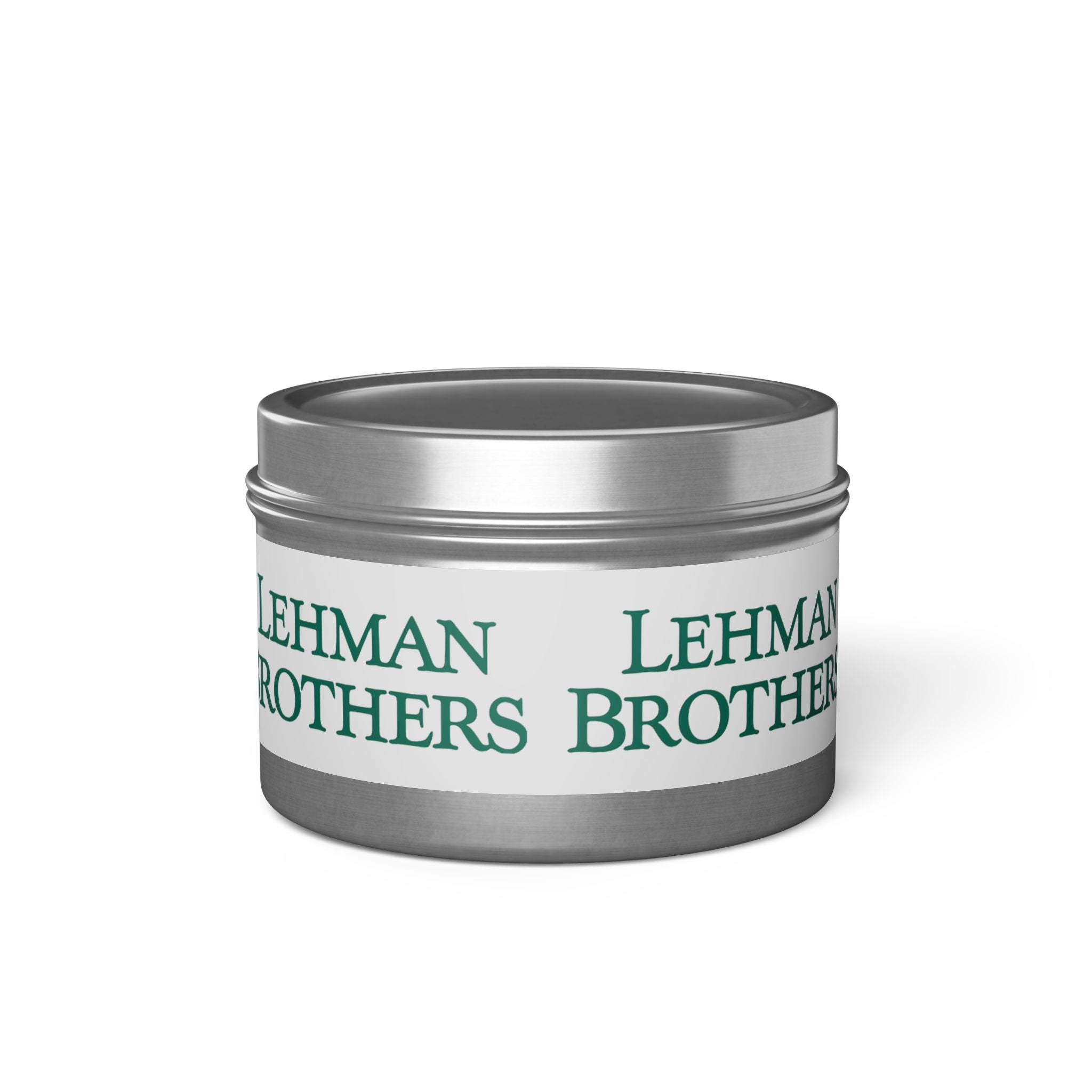 Lehman Brothers Tin Candle