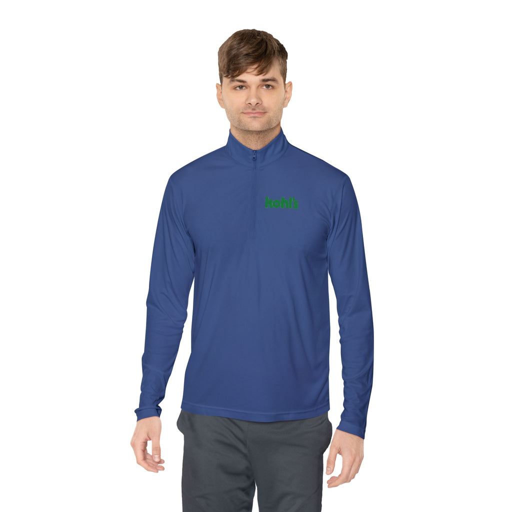 Kohl's Food Stores Unisex Quarter Zip Pullover