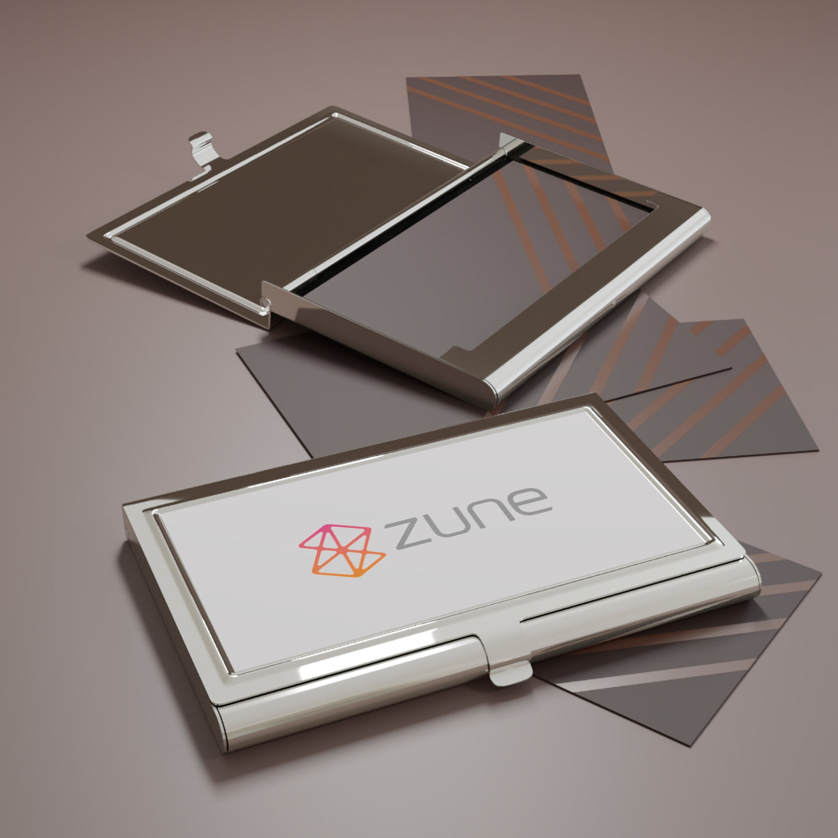 Zune Metal Business Card Holder
