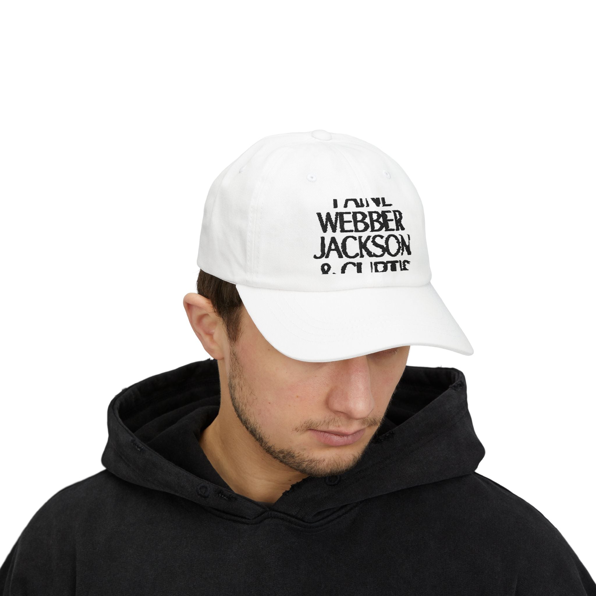 Paine Webber Jackson & Curtis Embroidered Dad Cap Hat