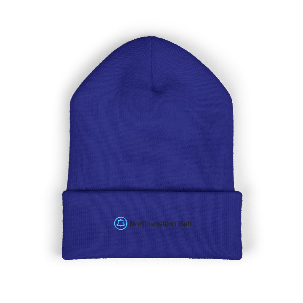 Northwestern Bell Cuffed Beanie