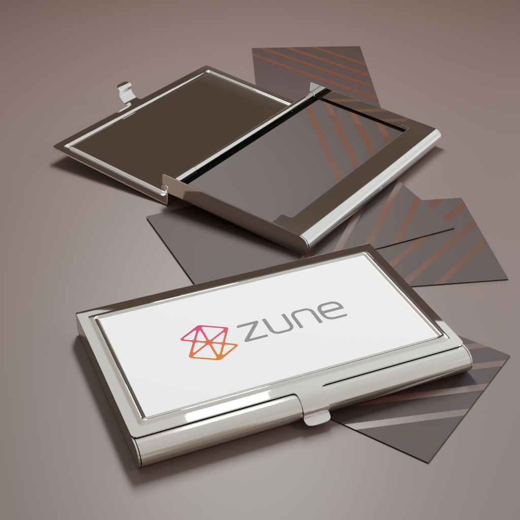Zune Metal Business Card Holder