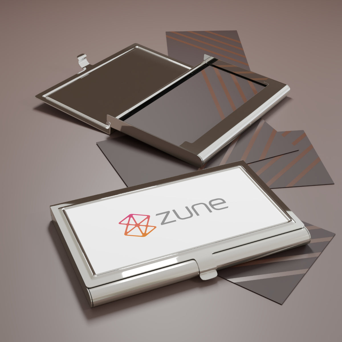 Zune Metal Business Card Holder