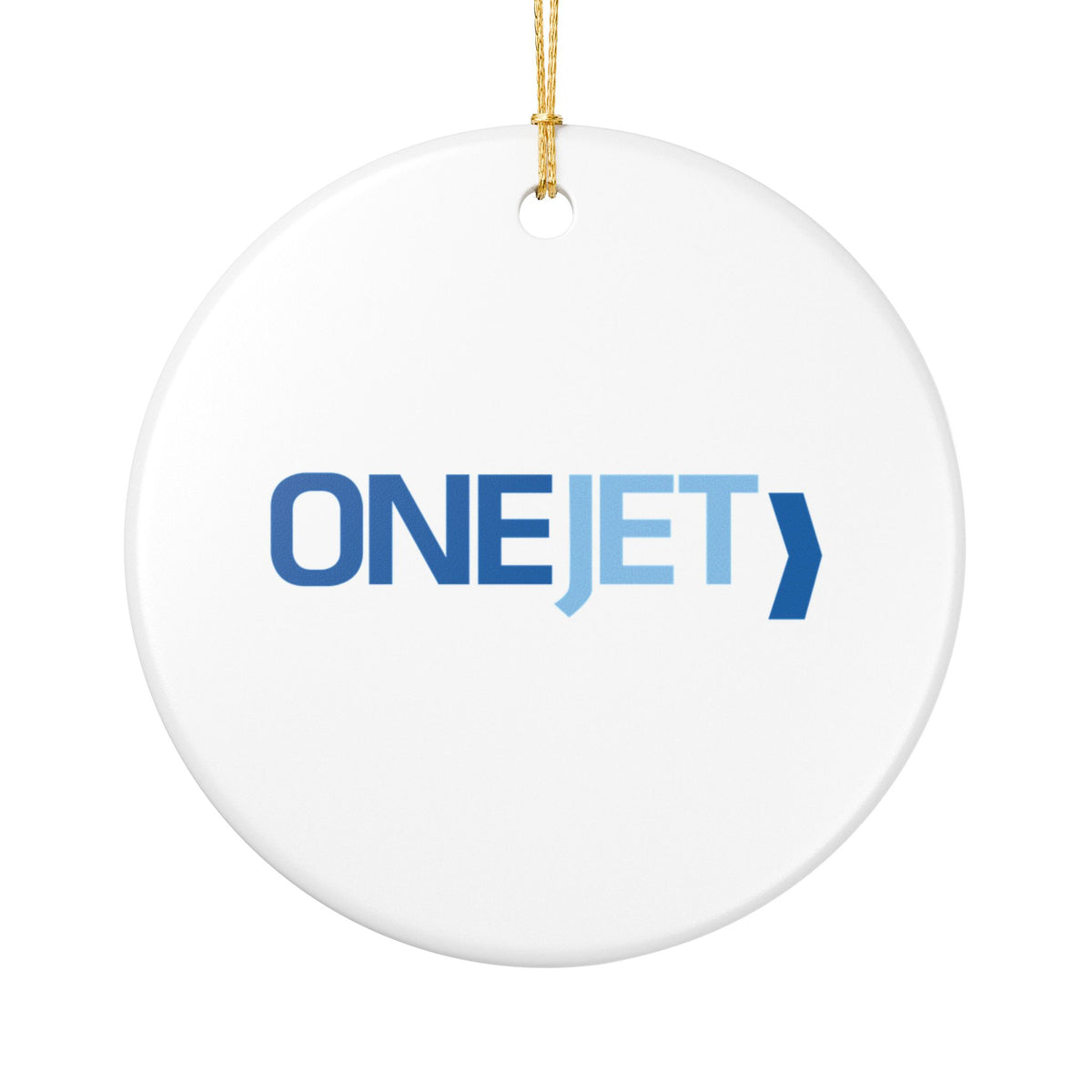 OneJet Ceramic Ornament
