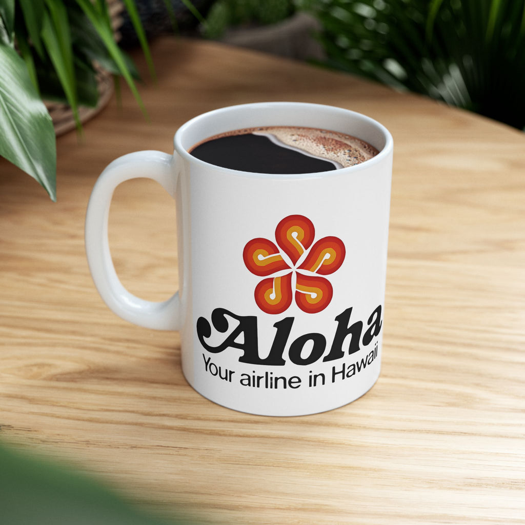 Aloha Airlines Ceramic Coffee Mug