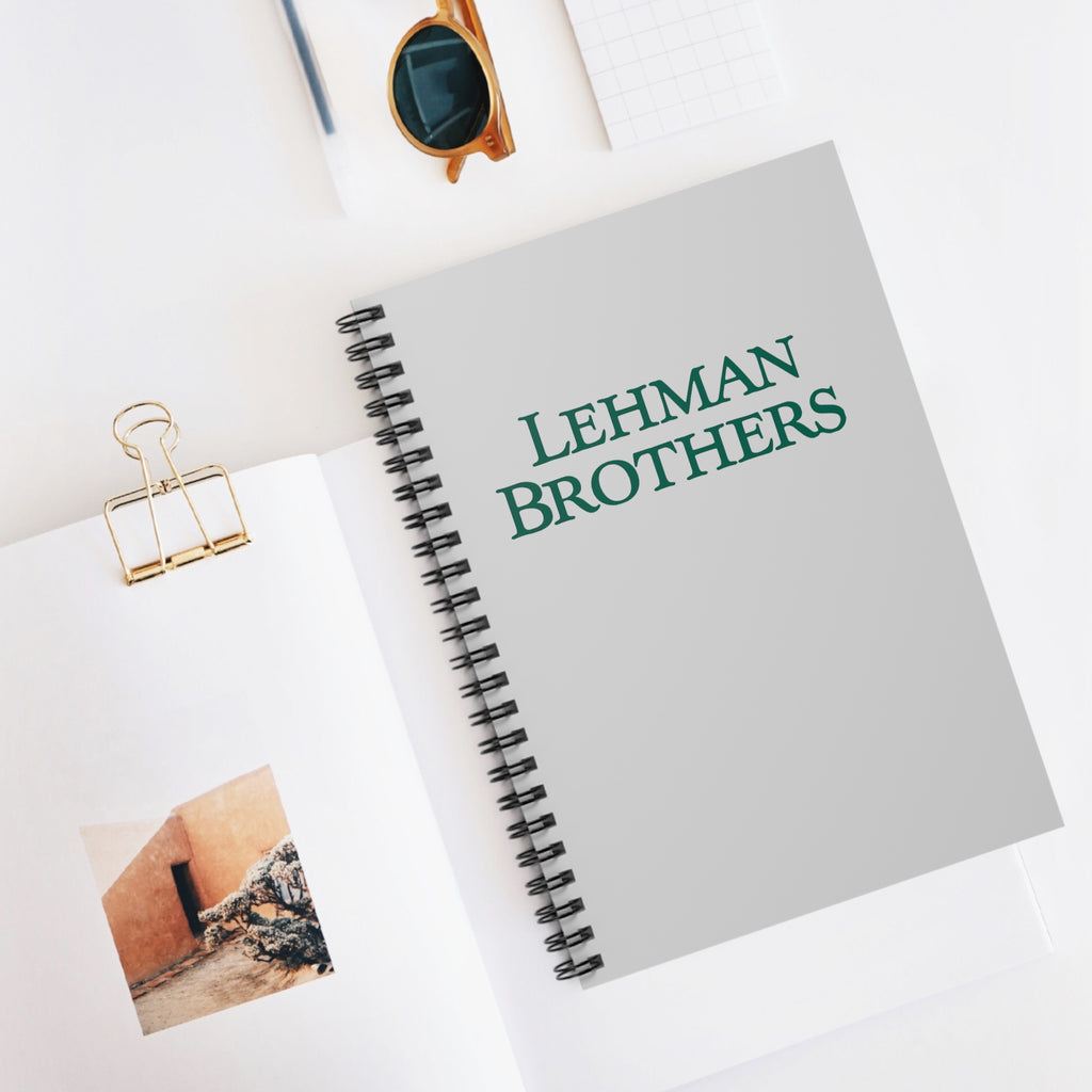 Lehman Brothers Spiral Notebook