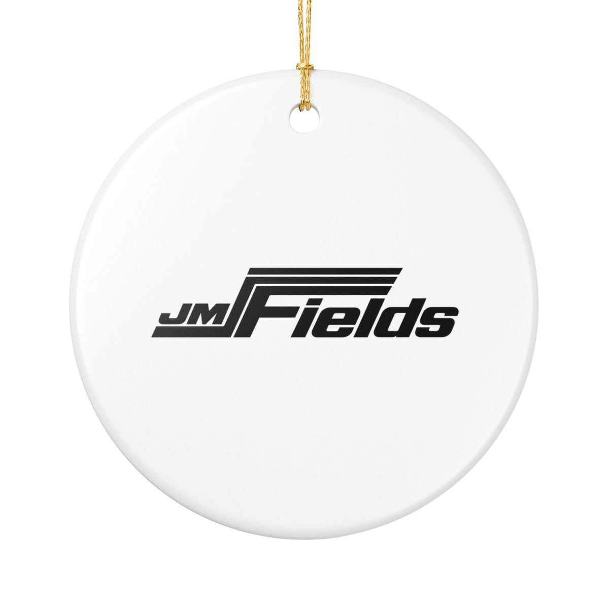 J.M. Fields Ceramic Ornament
