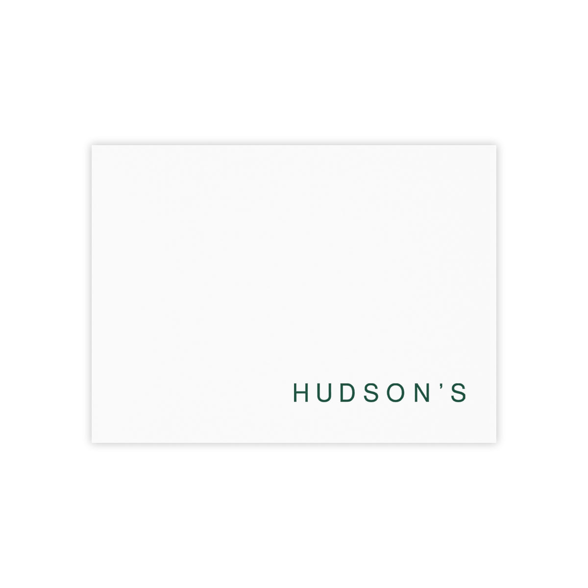 Hudson's Sticky Post-it Note Pad