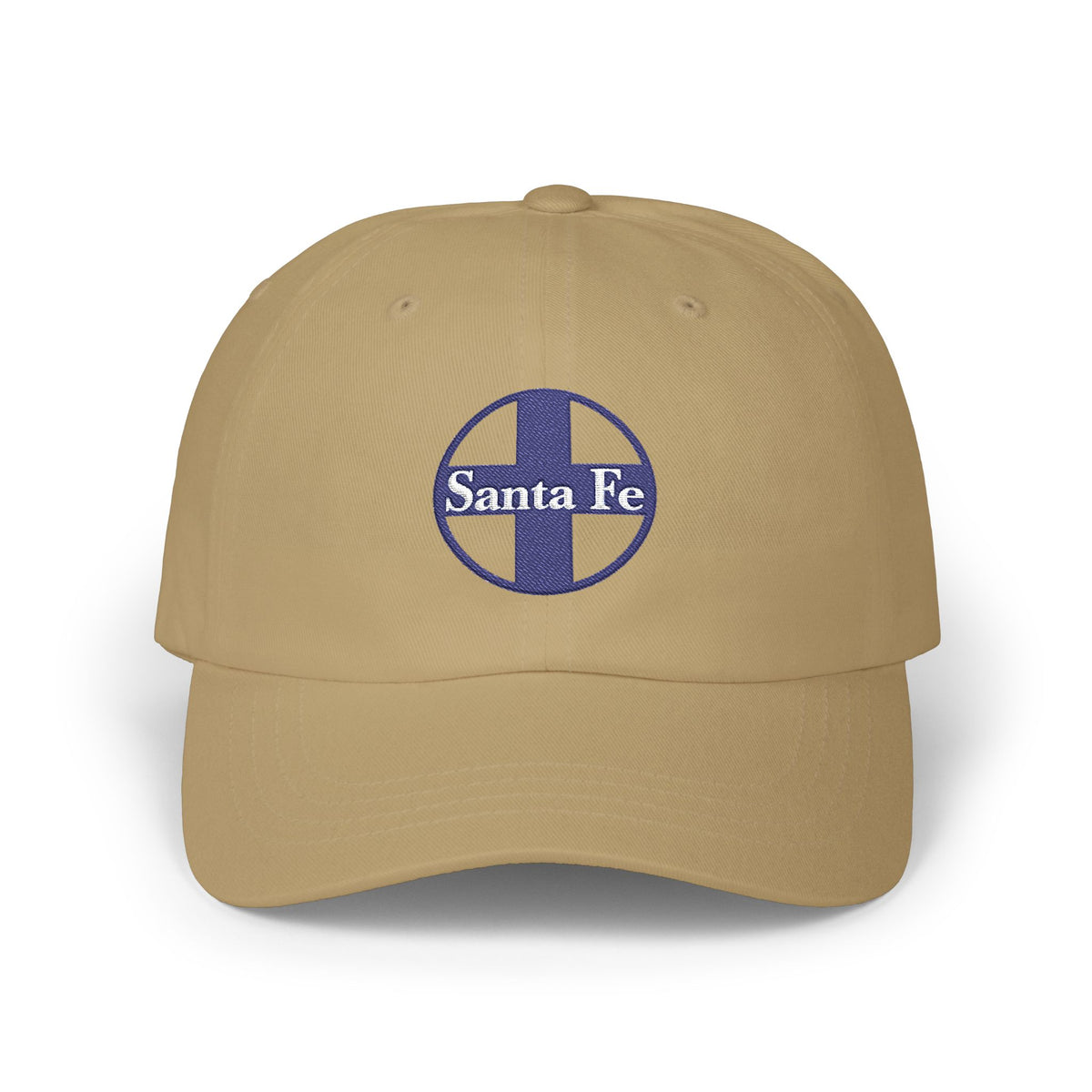 Atchison Topeka and Santa Fe Railway Embroidered Dad Cap Hat