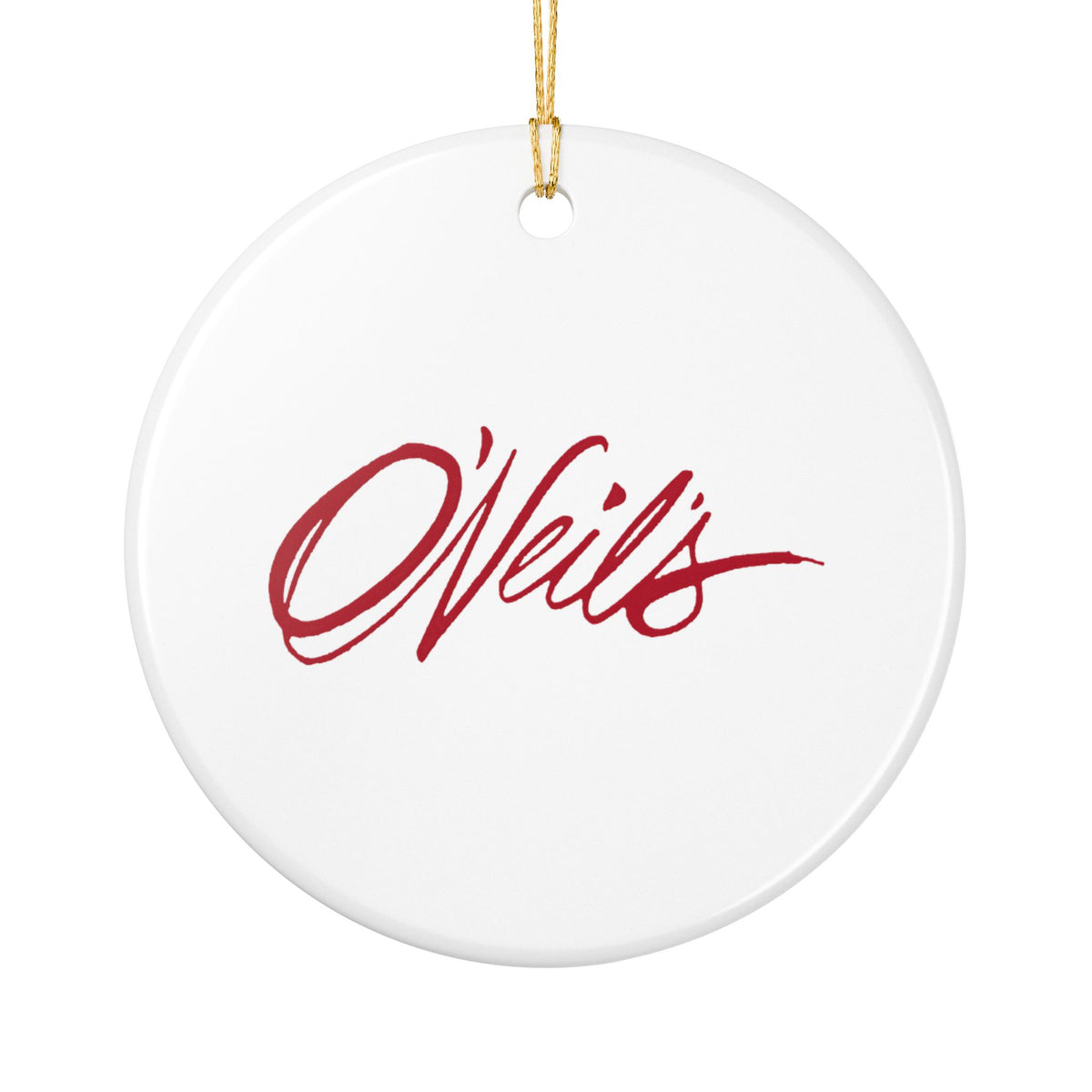 O'Neil's Ceramic Ornament