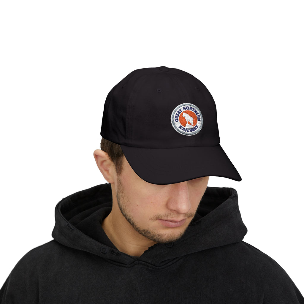 Great Northern Railway Embroidered Dad Cap Hat
