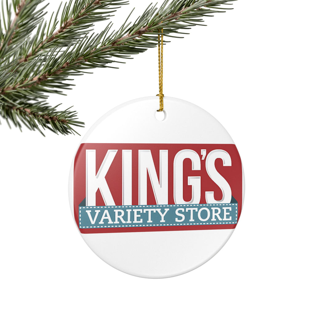 King's Variety Store Ceramic Ornament