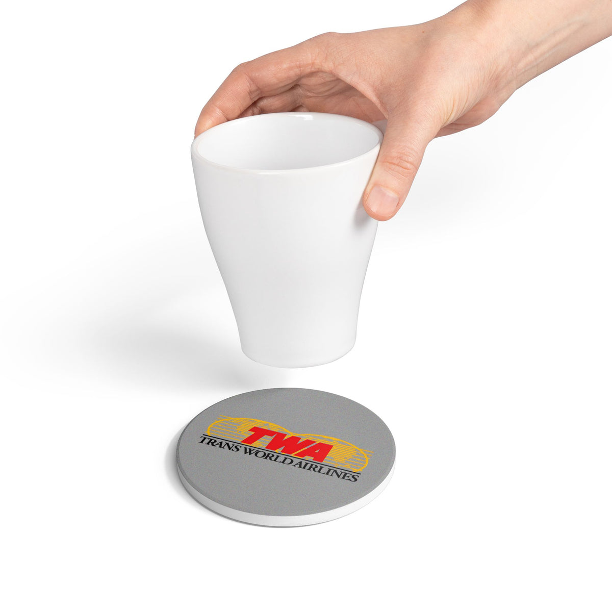 Trans World Airlines (TWA) Ceramic Coaster