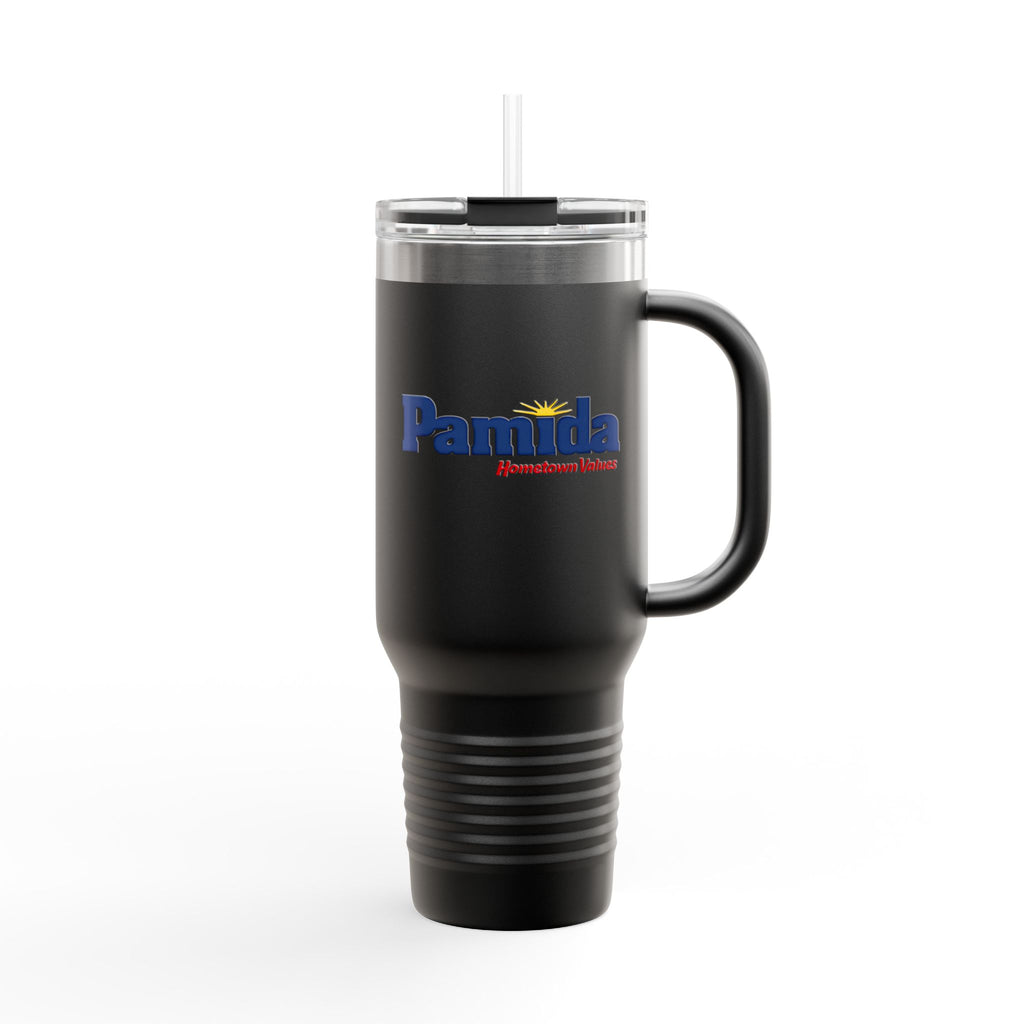 Pamida 40oz Insulated Travel Mug Stainless Tumbler