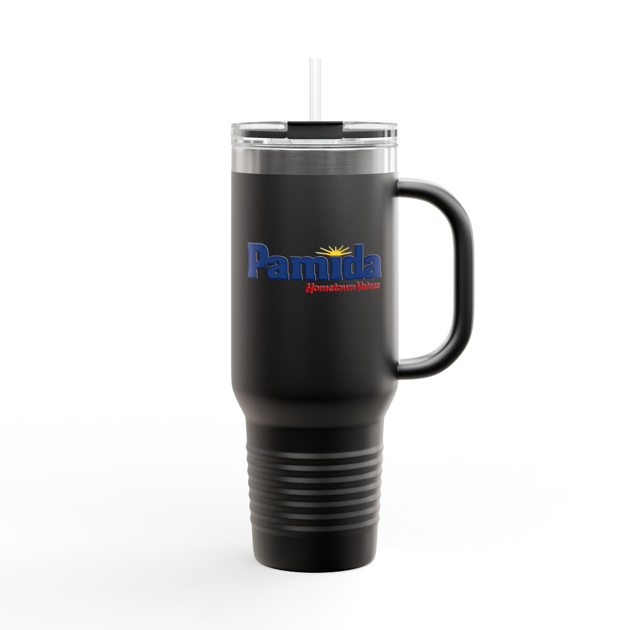 Pamida 40oz Insulated Travel Mug Stainless Tumbler