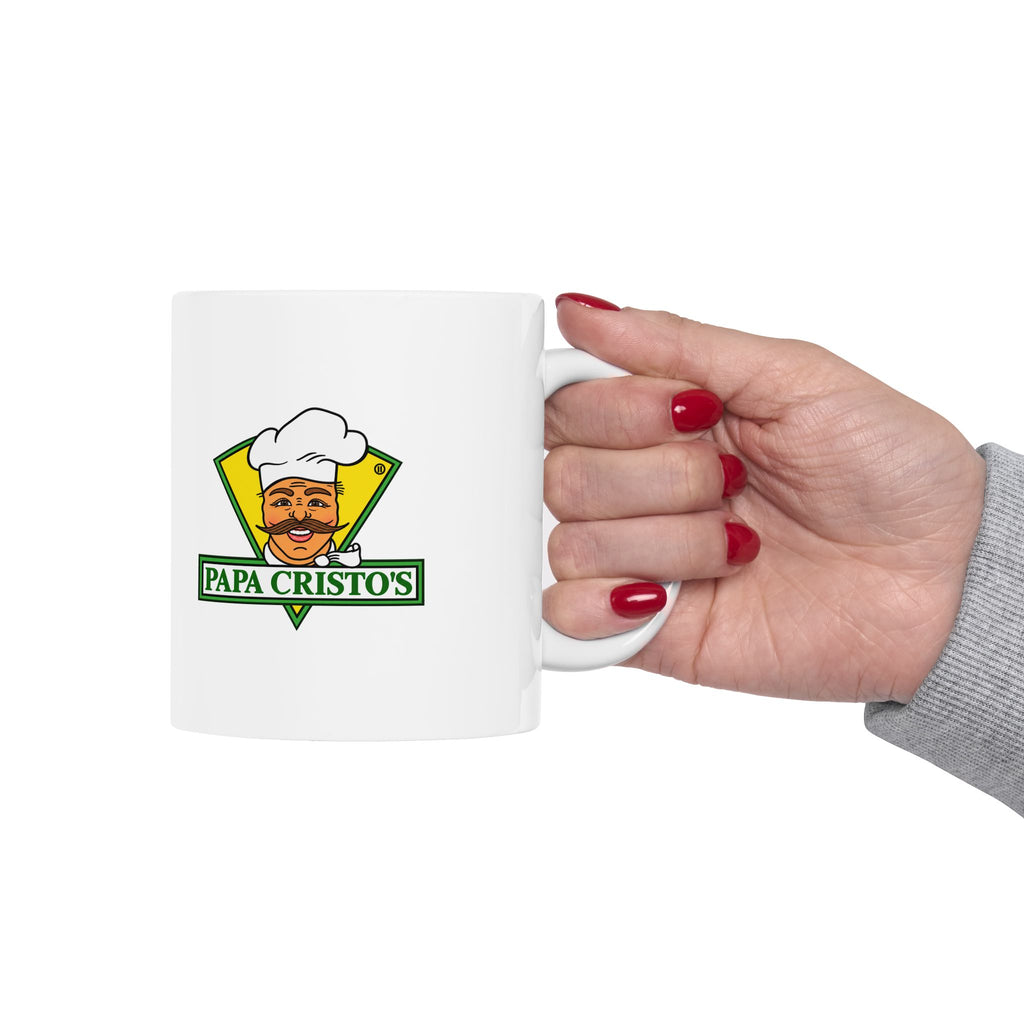 Papa Cristo's Ceramic Coffee Mug