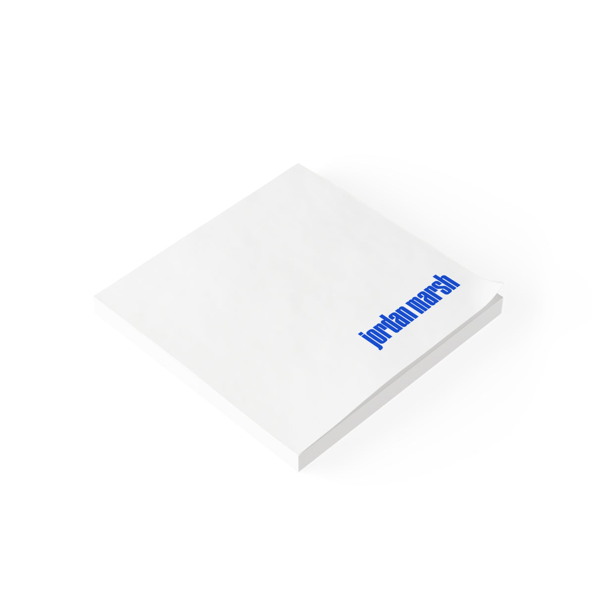 Jordan Marsh Sticky Post-it Note Pad