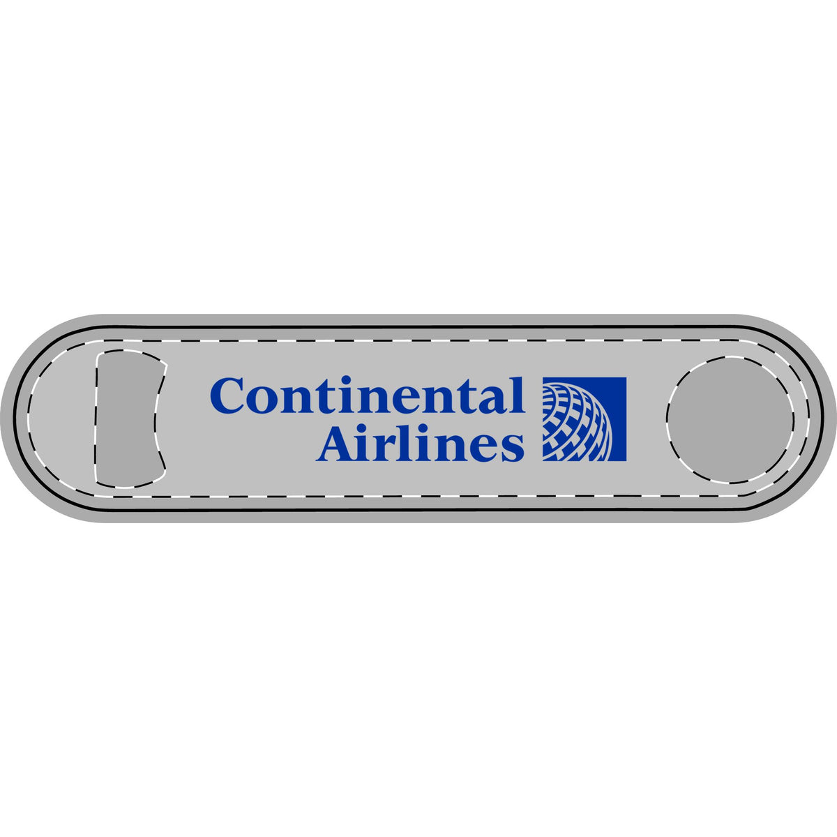 Continental Airlines Metal Bottle Opener