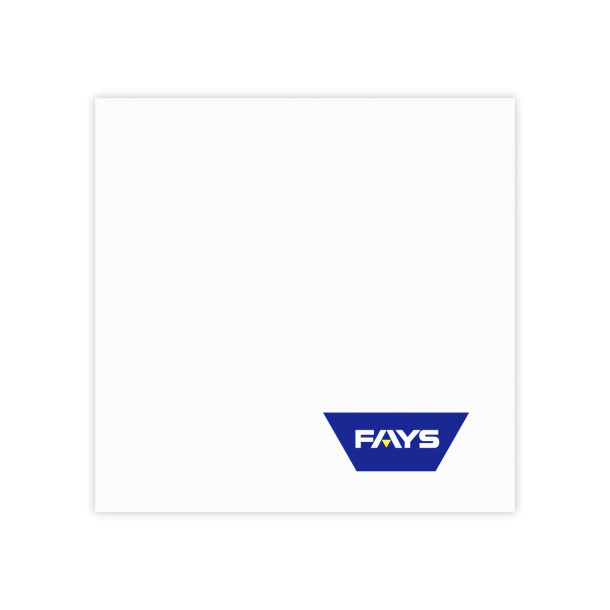 Fay's Drug Sticky Post-it Note Pad