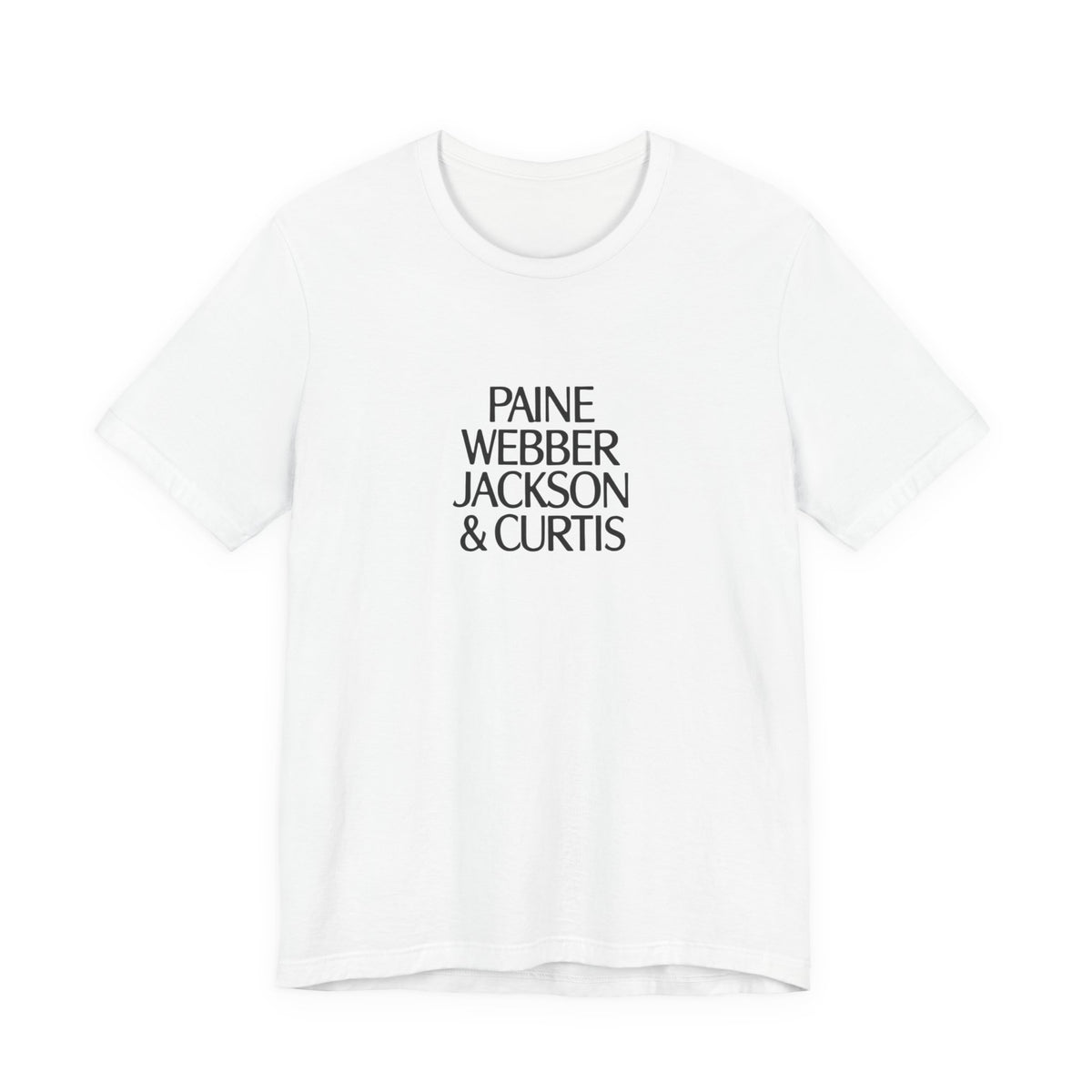Paine Webber Jackson & Curtis T-Shirt